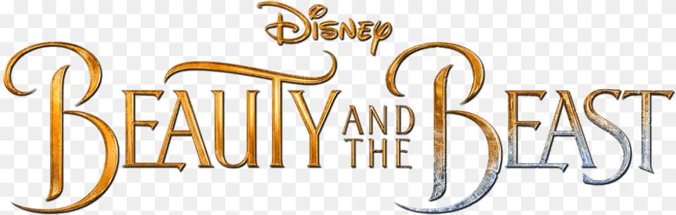 Hd Beauty And The Beast 2017 Font Transparent Disney, Text, Logo Png