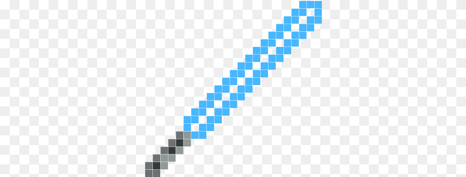 Hd Blue Light Saber Sword Transparent Image Minecraft Lava Sword, Pattern, Art, Qr Code, Tile Free Png Download