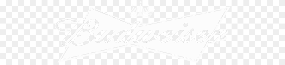 Hd Budweiser Logo Black And White Transparent Budweiser Logo White Free Png Download