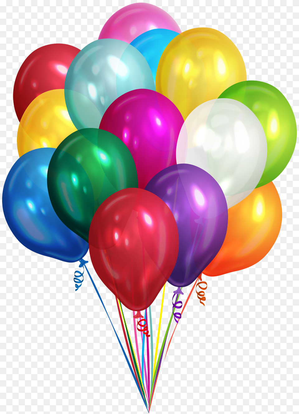 Hd Bunch Of Balloons Transparent Real Birthday Balloons, Gray Free Png