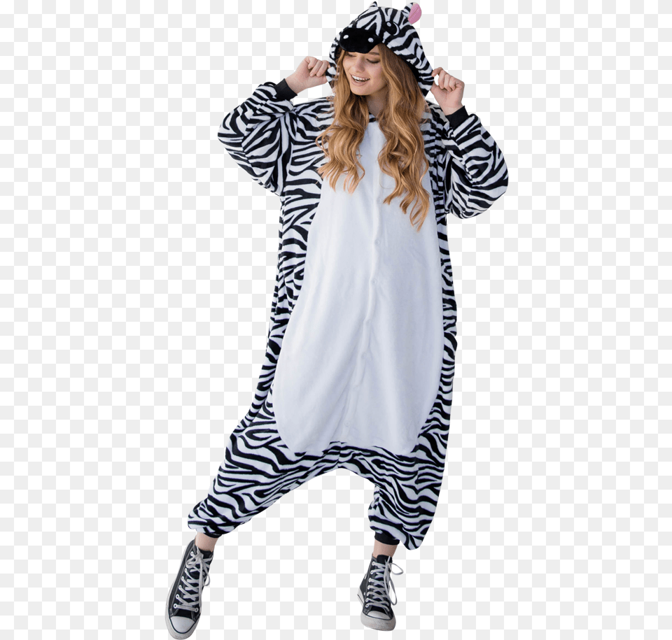 Hd Calgary S Girl Zebra Costume Adults, Clothing, Sleeve, Person, Long Sleeve Free Png