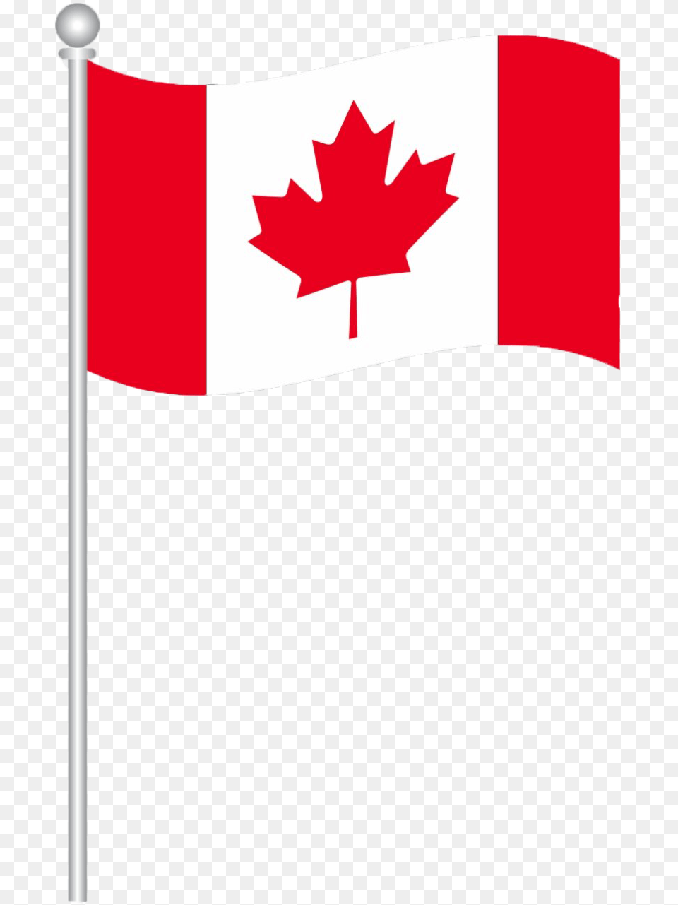 Hd Canada Flag Clipart Transparent Transparent Transparent Canada Flag Icon, Leaf, Plant, Canada Flag Png Image