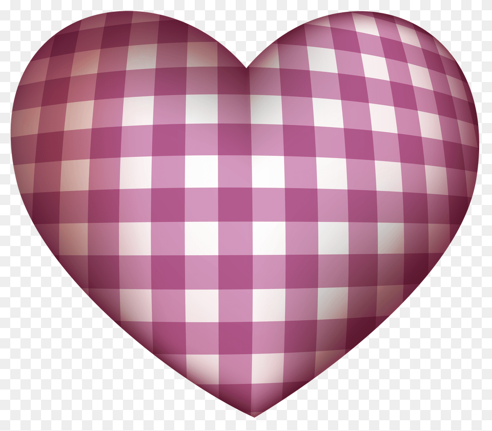 Hd Checkered Heart Clipart Heart Crown Checkered Background, Balloon Free Png