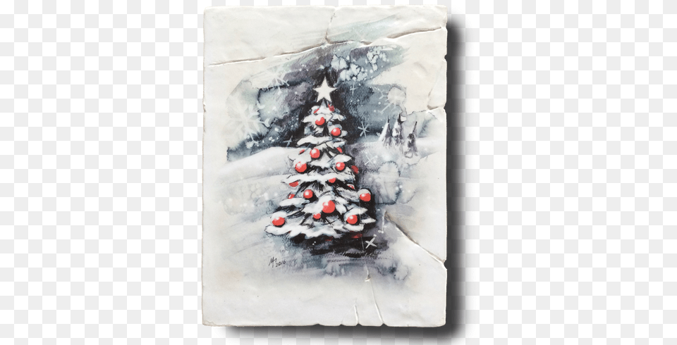 Hd Christmas Tree Watercolor Christmas Lights Christmas Tree, Plant, Christmas Decorations, Festival, Christmas Tree Free Png Download