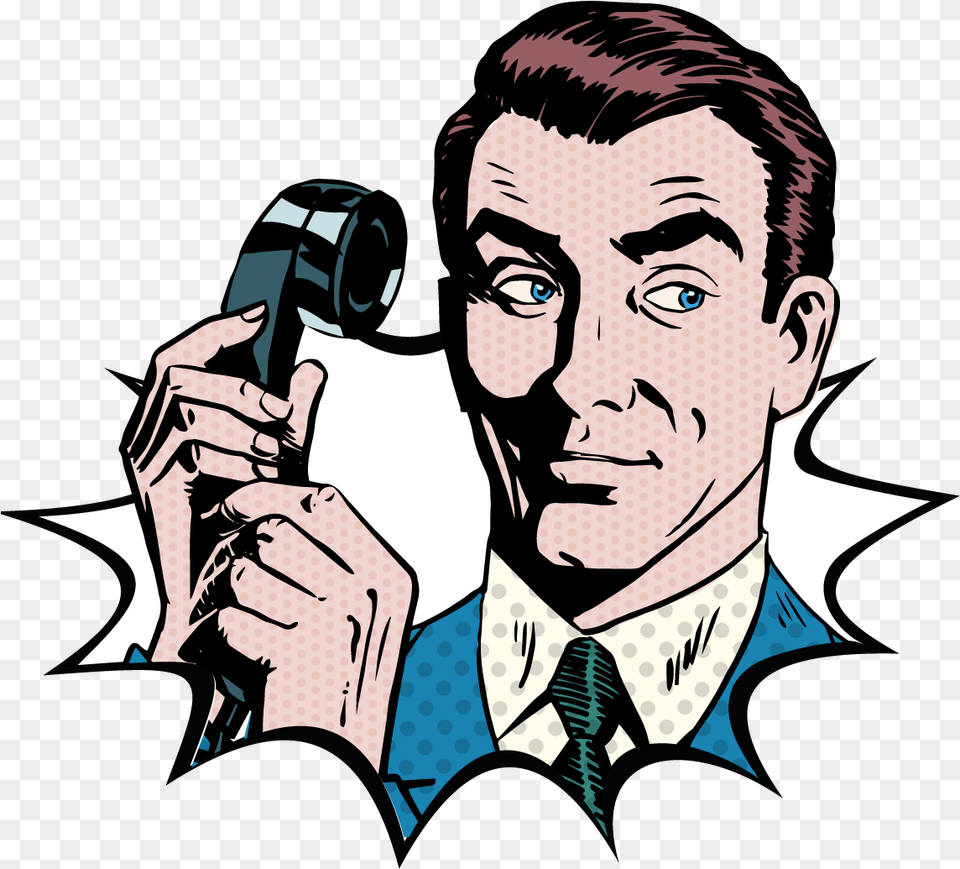 Hd Cio It Director Fresh Intranet Chops Away Man On The Phone Cartoon, Photography, Person, Publication, Female Free Png
