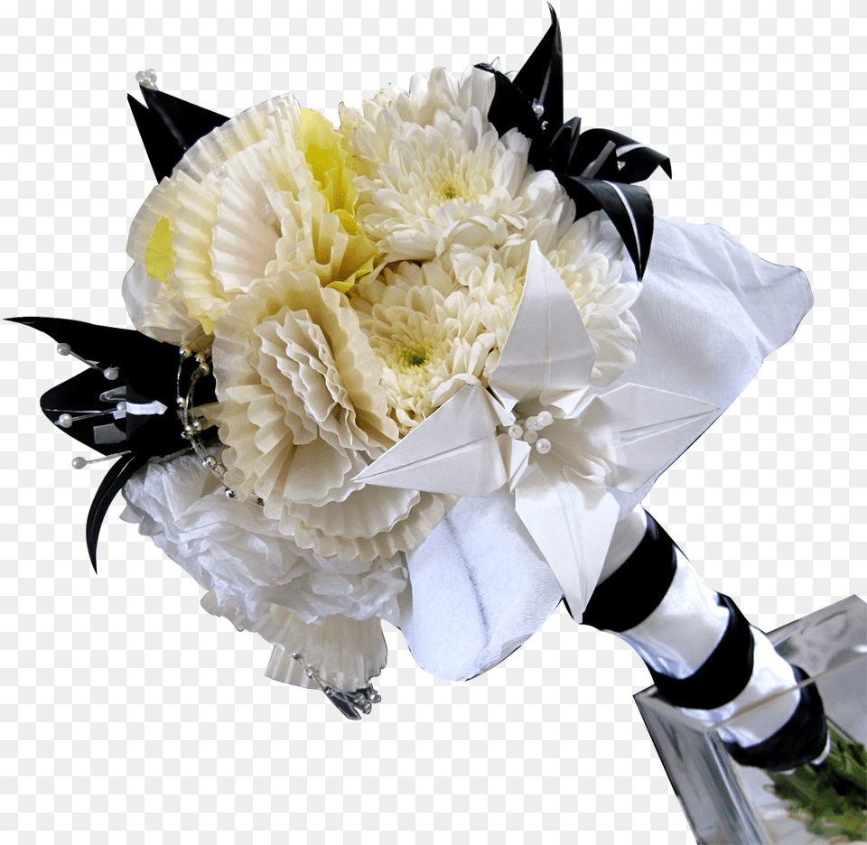 Hd Diy Paper Flower Wedding Bouquet Transparent Bouquet, Flower Bouquet, Flower Arrangement, Plant, Floral Design Free Png
