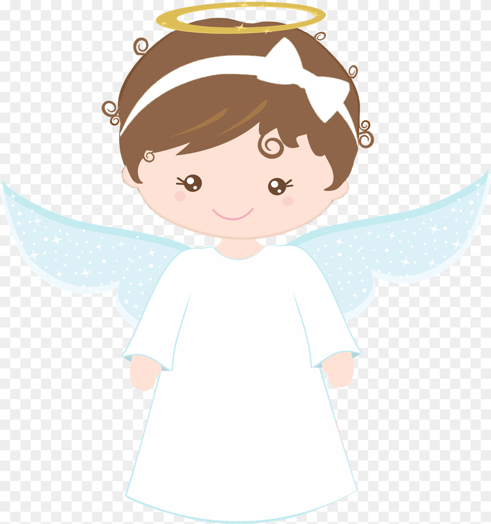 Hd Download Anjo Menina Batizado Anjinha, Baby, Person, Face, Head Png