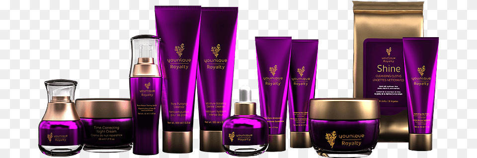 Hd Younique Royalty Skin Care, Bottle, Cosmetics, Perfume, Lotion Free Png Download