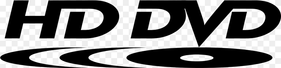 Hd Dvd Logo, Gray Free Png Download