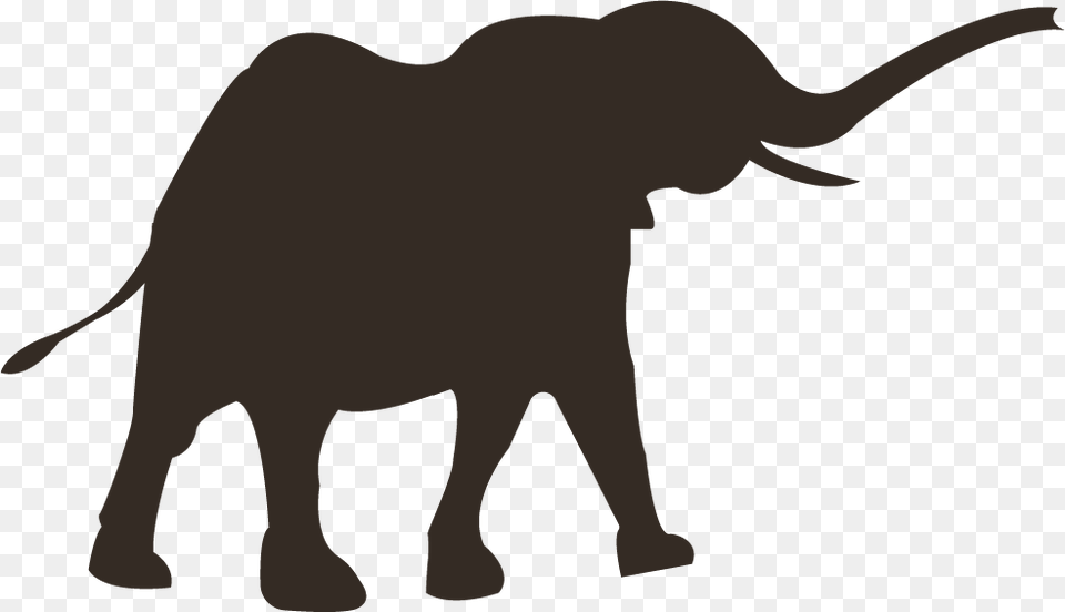 Hd Elephant Indian Elephant, Animal, Mammal, Silhouette, Wildlife Free Png