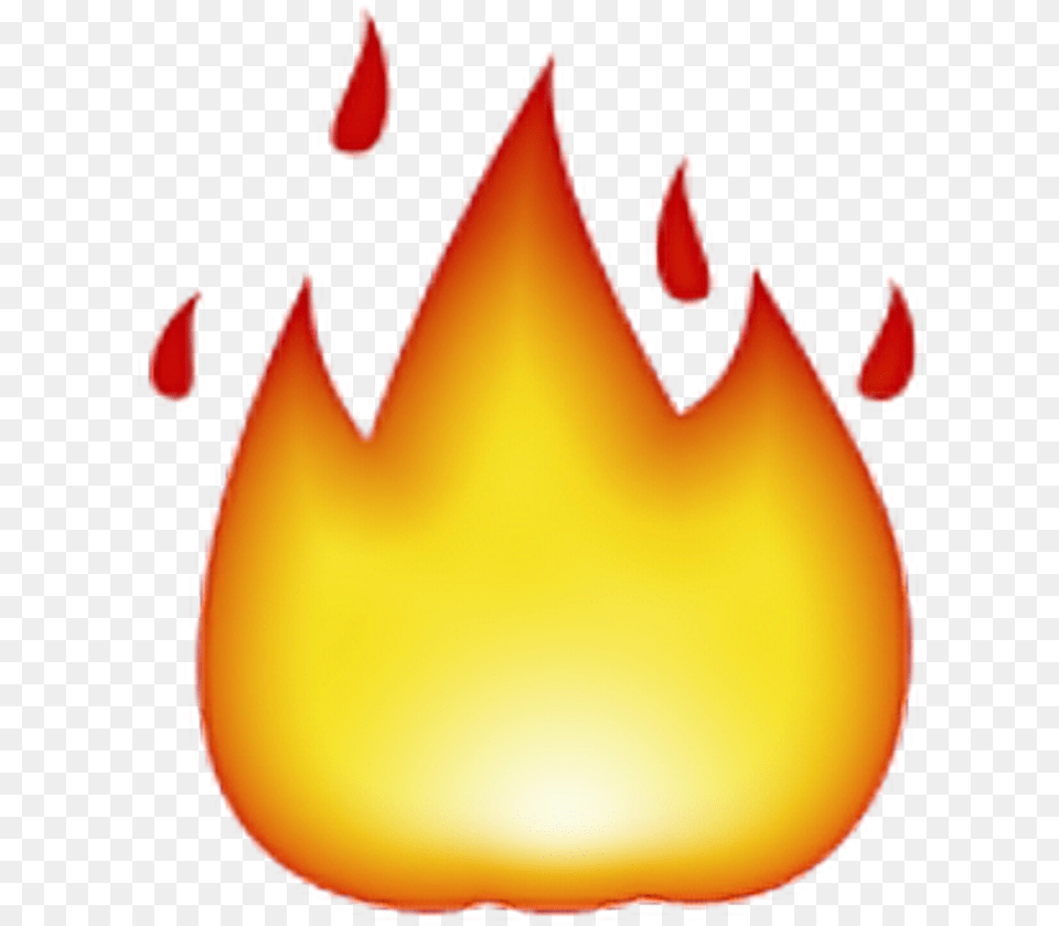 Hd Emoji Iphone Transparent Backgrou Vuur Emoji, Fire, Flame Free Png Download
