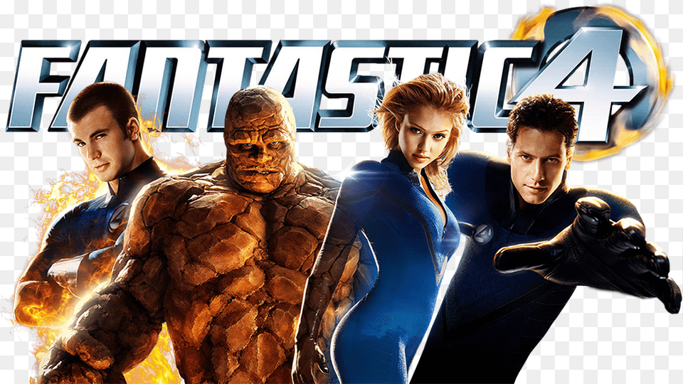 Hd Fantastic Four Clearart Image Fantastic Four, Adult, Person, Man, Male Free Png