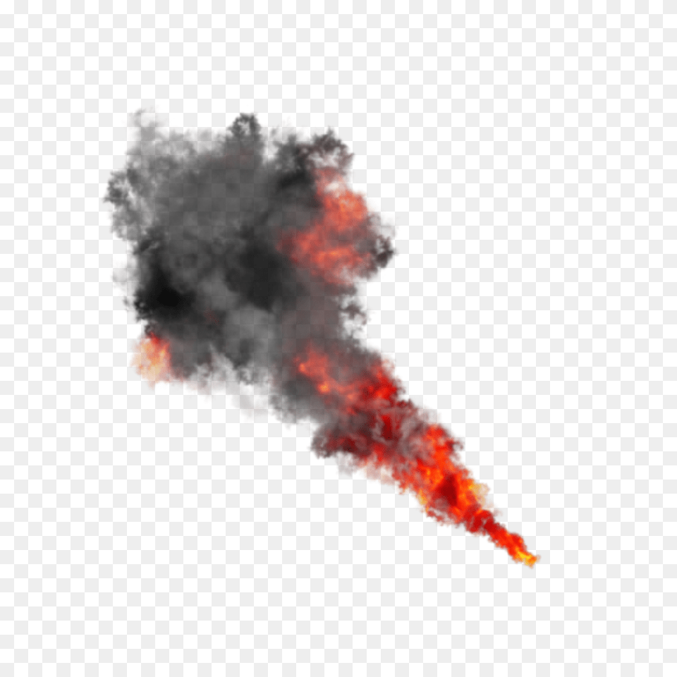 Hd Fire Smoke Image Effect Smoke Hd, Bonfire, Flame Free Png Download