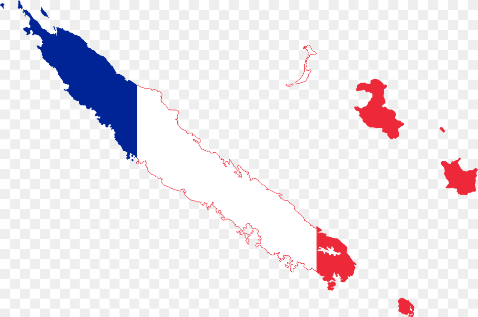 Hd Flag Map Of New Caledonia New Caledonia France New Caledonia Map, Water, Sea, Outdoors, Nature Free Png