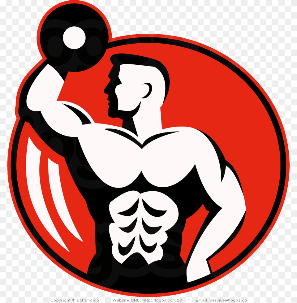 Hd Download Bodybuilder Vector Logo, Person, Face, Head Free Transparent Png