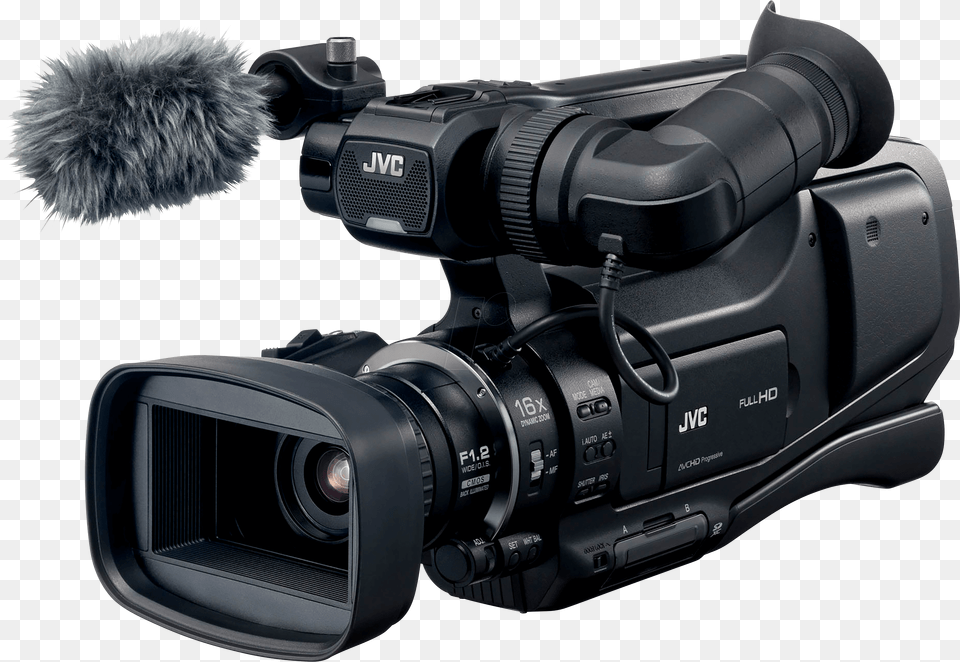 Hd Full Hd Shoulder Mounted Events Camcorder Jvc Gyhm70e Jvc Full Hd Video Camera, Electronics, Video Camera Png