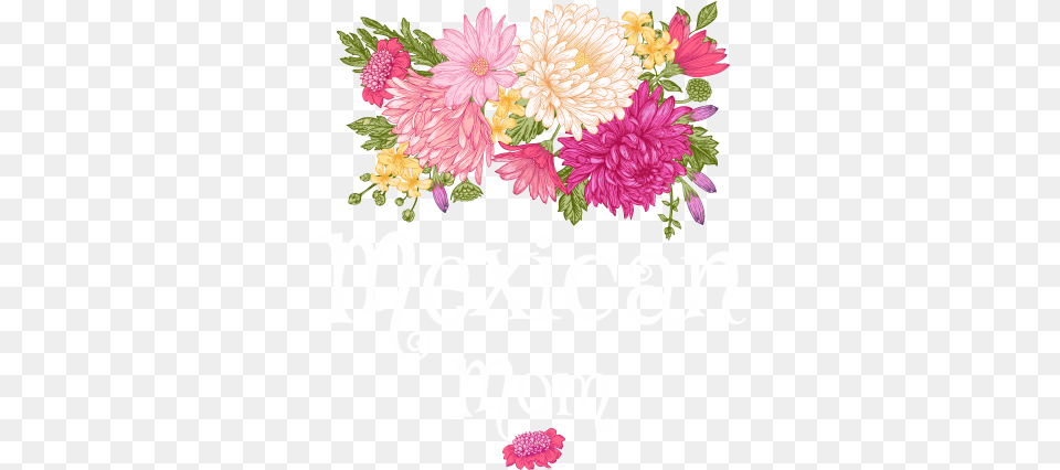 Hd Garden Flowers Mexican Mom Mexican Flowers Dahlia, Flower, Plant, Pattern Free Transparent Png