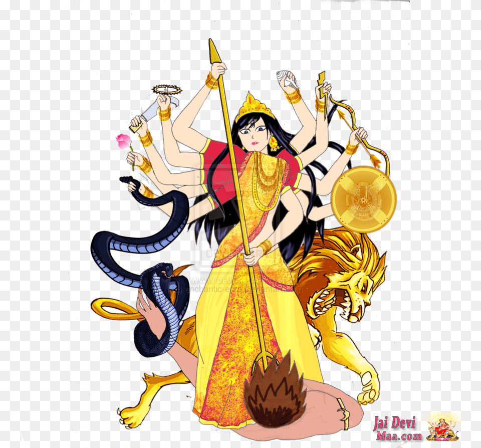 Hd Goddess Durga Wallpapers For Desktop Khandoba, Book, Publication, Comics, Adult Png Image