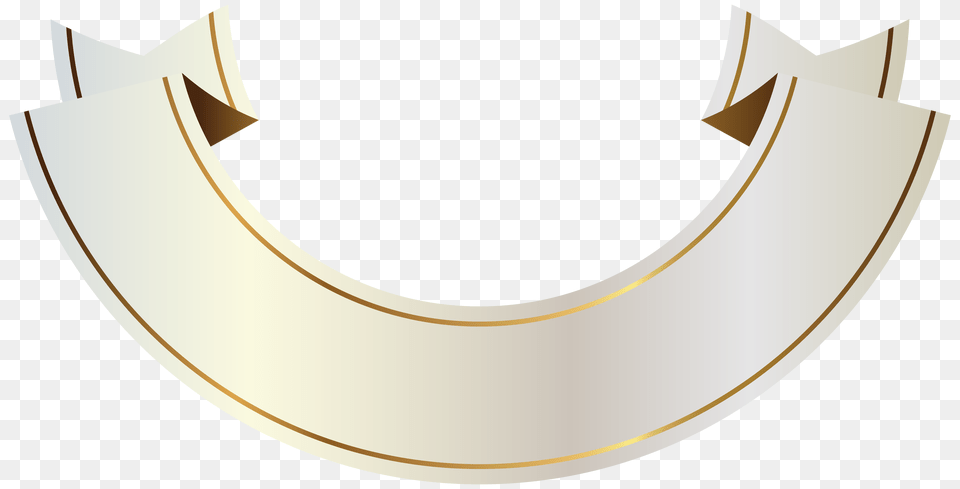 Hd Gold Banner Ribbon High Quality Images White Gold Banner Png