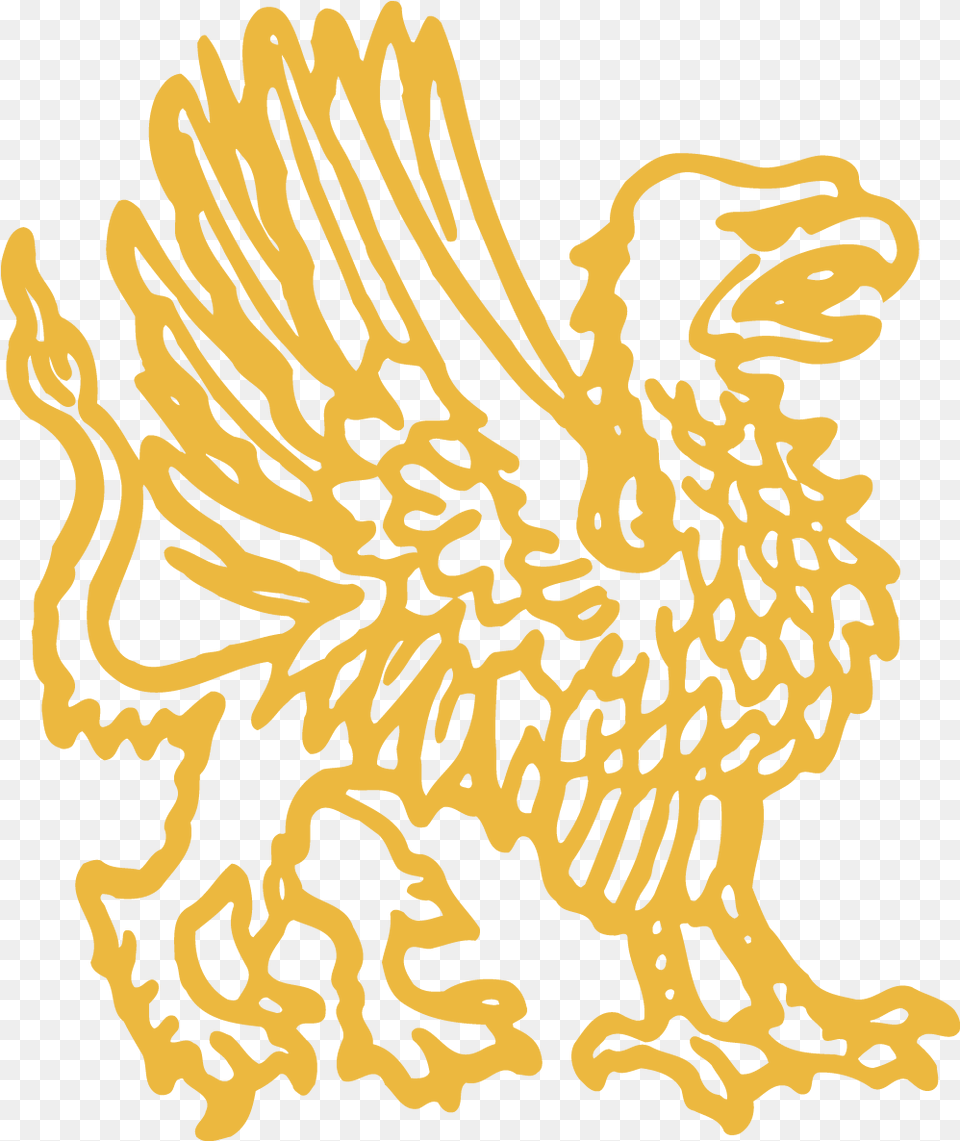 Hd Gold Griffin Image Illustration, Person, Animal, Bird, Chicken Free Png