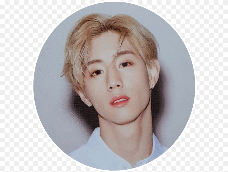 Hd Got7 Mark Transparent Image Got7 Stickers Circle Mark, Adult, Photography, Person, Neck Free Png