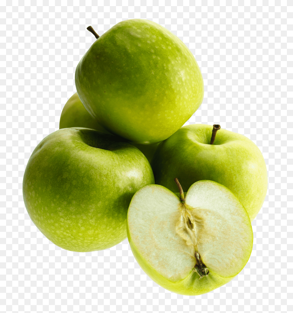 Hd Green Apple Transparent Green Apple In, Food, Fruit, Plant, Produce Png Image