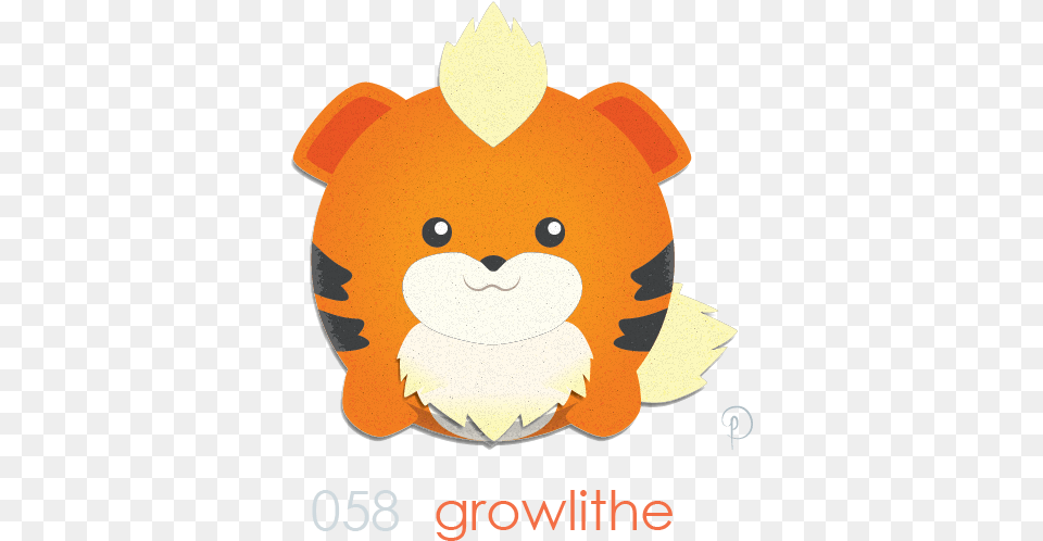 Hd Growlithe The Fire Puppy Cartoon, Plush, Toy, Animal, Fish Free Png