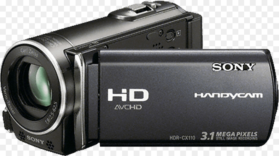 Hd Handycam Camcorder Thumbnail Sony Hdr Cx115 Camera, Electronics, Video Camera, Digital Camera Png