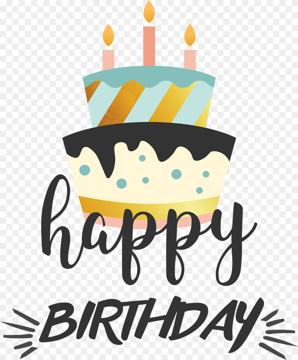 Hd Hdr Birthday Files Birthday Cake Portable Network Graphics, Birthday Cake, Cream, Dessert, Food Free Png