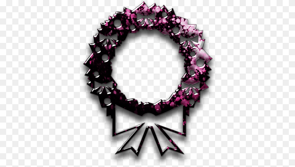 Hd Icons Pink Christmas Wreath Icon, Accessories, Purple, Chandelier, Lamp Free Png Download