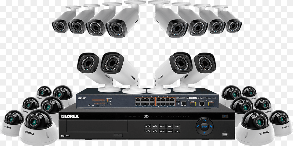 Hd Ip Security Camera System Cctv Camera System, Electronics, Machine, Wheel Free Png