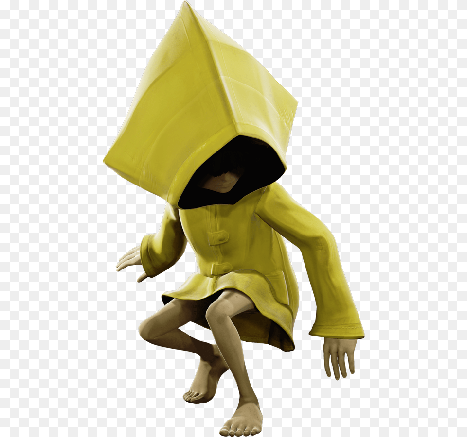 Hd Little Nightmares Little Nightmares Main Character, Clothing, Coat, Hood, Baby Png Image