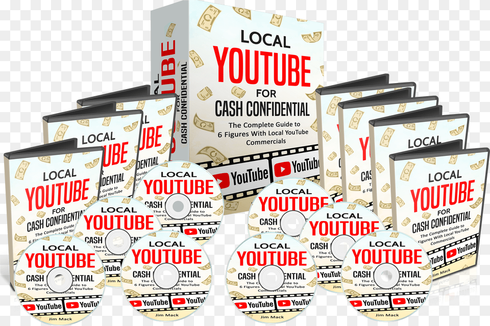 Hd Local Youtube For Cash Confidential Jvzoo Nulled Language, Advertisement, Poster, Disk Free Png