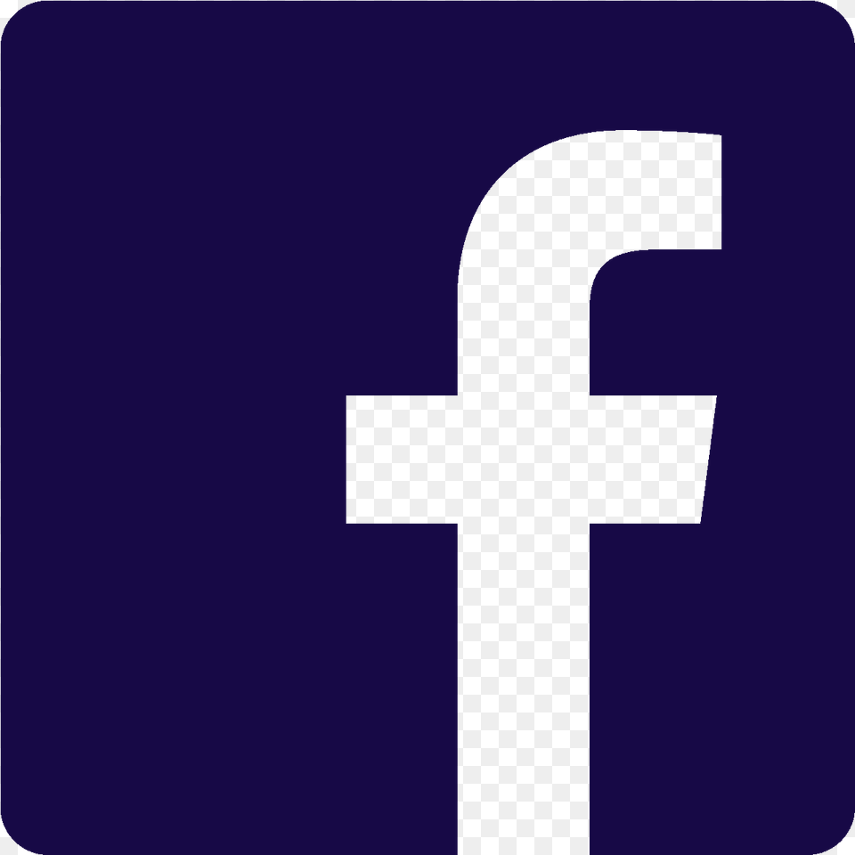 Hd Logo Of Facebook Icon Facebook Ios, Cross, Symbol, Purple Free Png Download