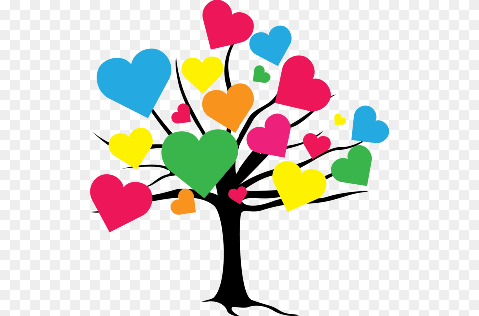 Hd Love Heart Tree Png