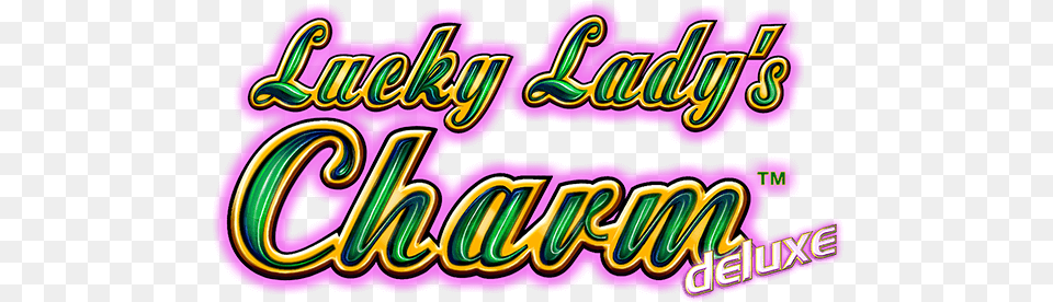Hd Lucky Ladys Deluxe Lucky Ladys Charm Logo Hd, Purple, Text, Dynamite, Weapon Png