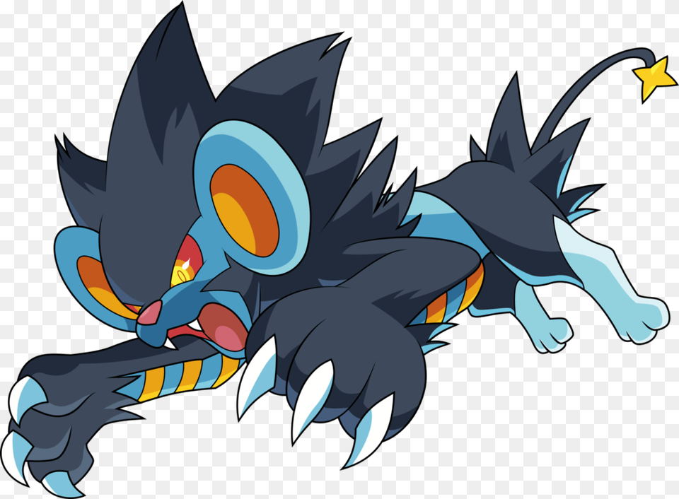 Hd Luxray Luxray Vector, Electronics, Hardware, Baby, Person Free Png Download