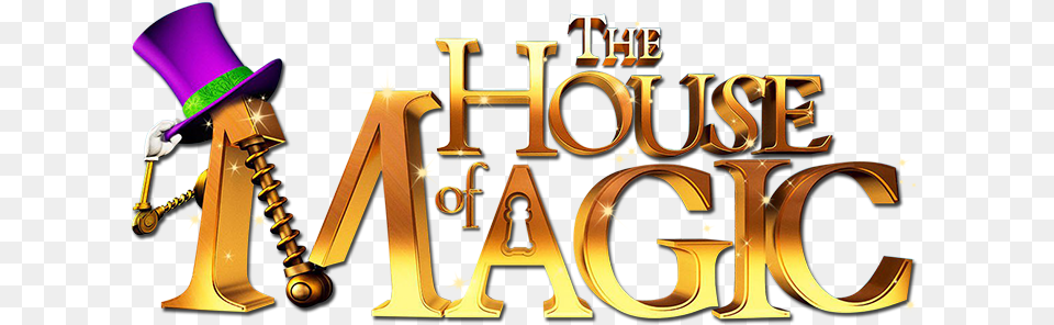Hd Magic Logo Royalty House Of Magic, Clothing, Hat, Text Png Image