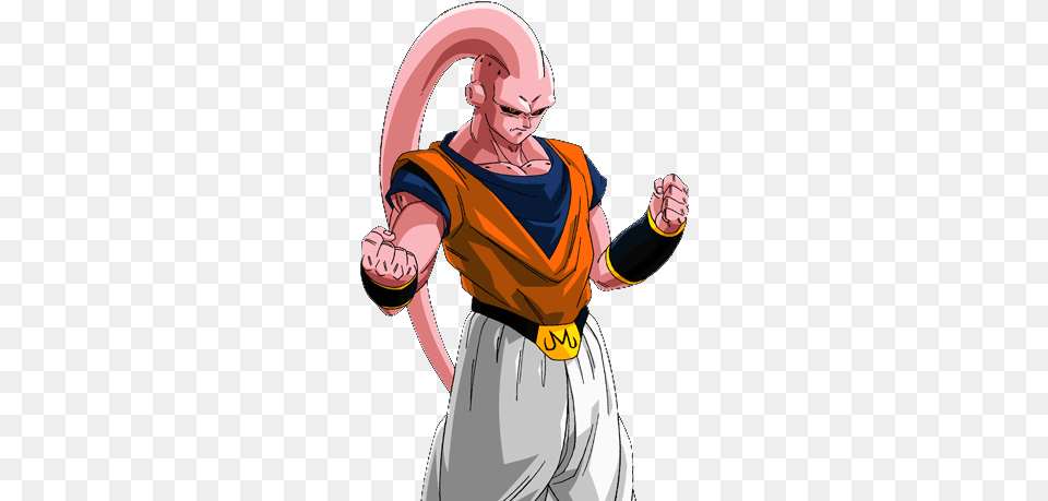 Hd Majin Buu Dragon Ball Buuhan Transparent Buuhan Dragon Ball, Body Part, Hand, Person, Adult Free Png