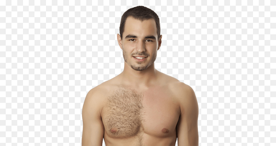 Hd Male Chest Hair Banner Men With Light Chest Hair, Smile, Beard, Face, Happy Png