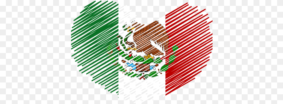 Hd Mexico Heart Flag Trinidad And Tobago Heart Guatemala Heart Flag, Art, Graphics, Leaf, Plant Free Png