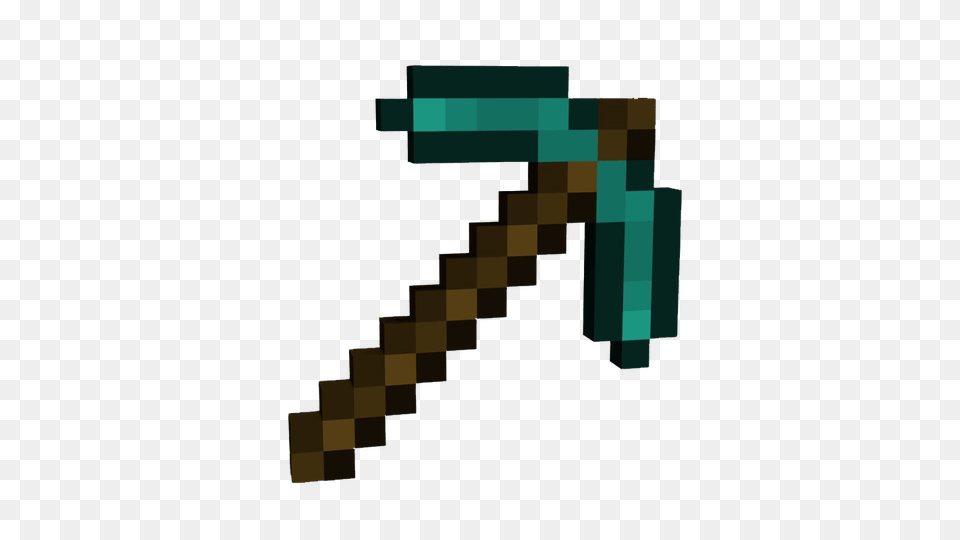 Hd Mincraft Diamond Pick Minecraft Diamond Pickaxe, Device Png