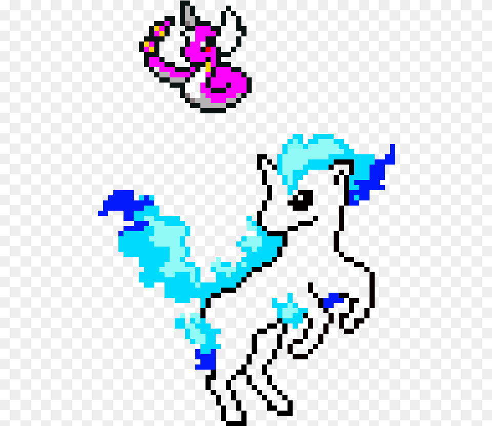 Hd More Mr Crabs Pixel Blue Flame Transparent Pixel Art Pokemon Ponyta Free Png