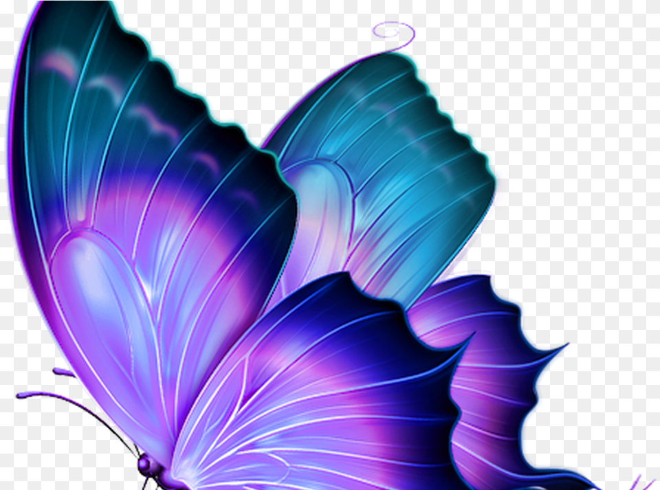 Hd Morning Mist Butterfly Blue Purple Butterfly, Accessories, Art, Graphics, Pattern Free Png