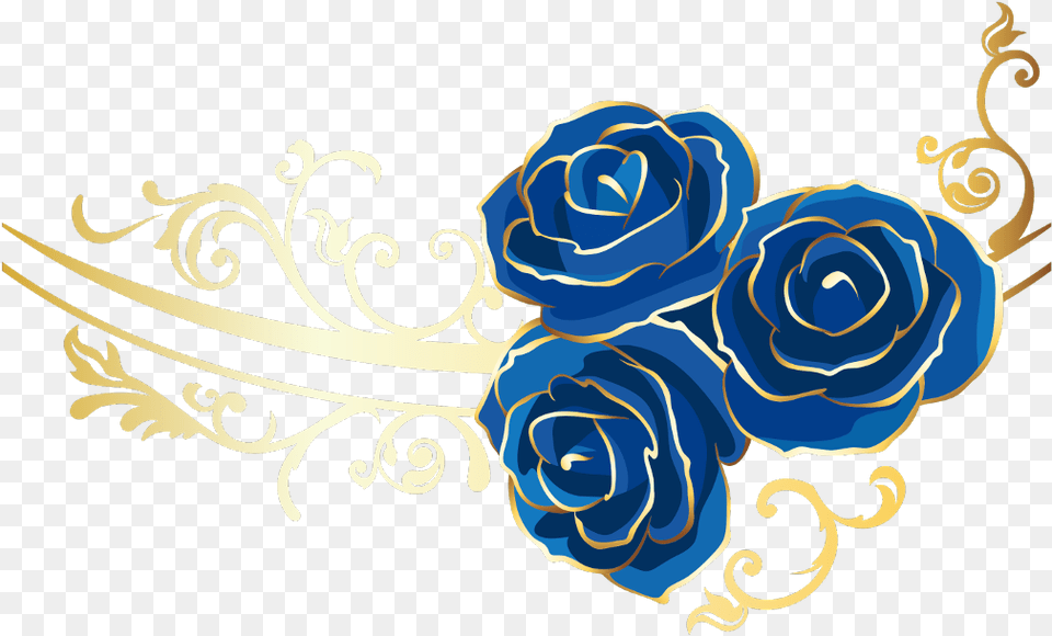 Hd Navy Blue Flowers, Rose, Plant, Pattern, Graphics Free Png