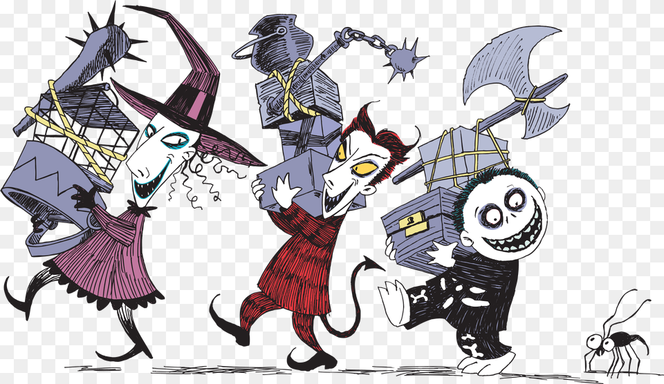 Hd Nightmare Before Christmas No Backgro Nightmare Before Christmas Clipart, Publication, Book, Comics, Adult Free Png