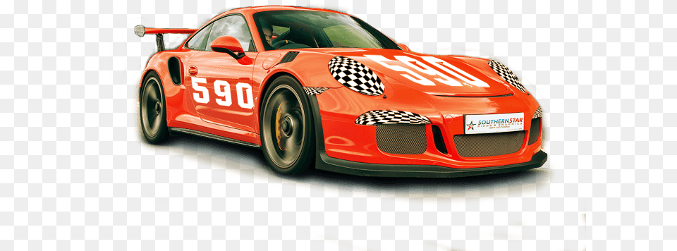 Hd Orange Racing Car Graphic Orange Race Car, Wheel, Vehicle, Transportation, Machine Png
