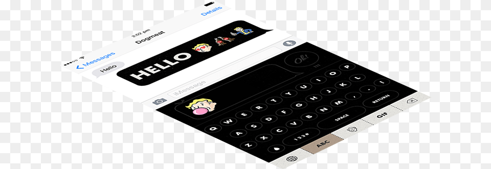 Hd Over 60 Emoji And Animated Vault Boy Mobile Phone, Electronics, Text, Mobile Phone Png Image