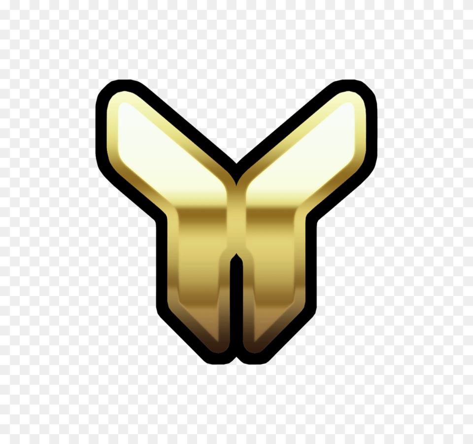 Hd Overwatch Gold Rank Transparent Overwatch Gold, Lighting, Blade, Razor, Weapon Free Png