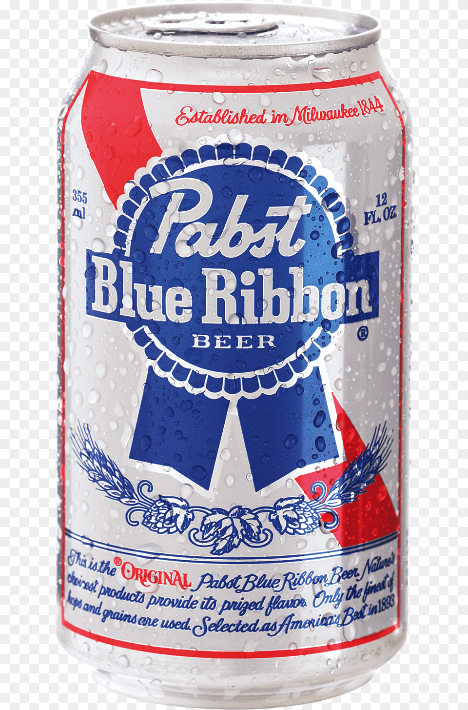 Hd Pabst Brewing Co Pabst Blue Ribbon Images Pabst Blue Ribbon Logo, Alcohol, Beer, Beverage, Tin Png Image